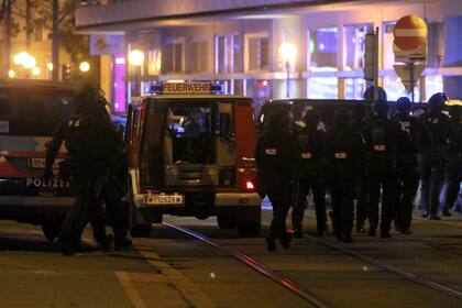 Un importante despliegue policial tras el tiroteo