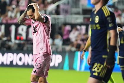 Un inesperado fracaso, también, para Lionel Messi