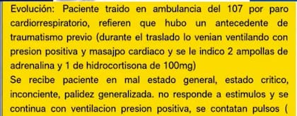 Un informe médico reveló que Ángel sufrió un golpe en la cabeza antes de morir.