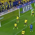 El gol en contra del arquero apagó el festejo de Cristiano Ronaldo a 15 segundos del final