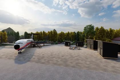 Un instructor de vuelo en Alaska compró 3 aviones de carga en desuso y los está convirtiendo en espacios de hospedaje