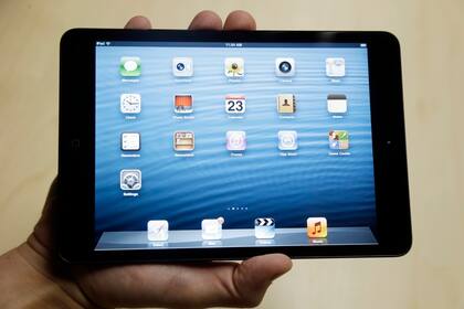 Un iPad Mini de Apple. Se vende con conexión a redes LTE