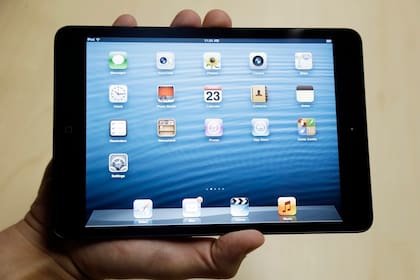 Un iPad Mini de Apple. Se vende con conexión a redes LTE