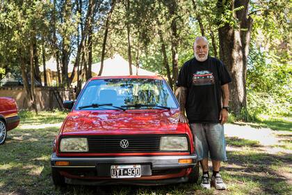 Un Jetta GL MK de 1991, perteneciente al Club MK 1 y MK 2.