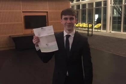 Un joven británico sufrió un accidente en marzo, antes de que comenzara la crisis sanitaria