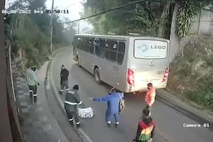 Quiso asaltar a una mujer, un colectivo paró a su lado y los pasajeros le dieron una paliza