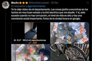 Un joven de Lanús que vive en Dinamarca reveló lo que hacen las tiendas con los productos que se vencen y abrió un debate en las redes (Foto: Twitter)