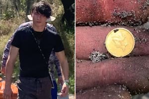 Lo llaman “el arqueólogo ruso” y con su detector de metales descubrió en Florida una histórica moneda de oro