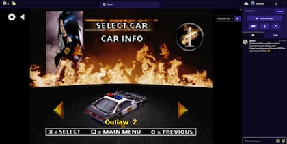 Un juego de PlayStation One en el navegador