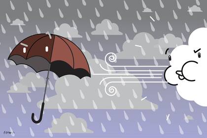 Un jueves imposible para todos los que tengan que andar por la calle, se esperan lluvias y fuertes ráfagas de viento