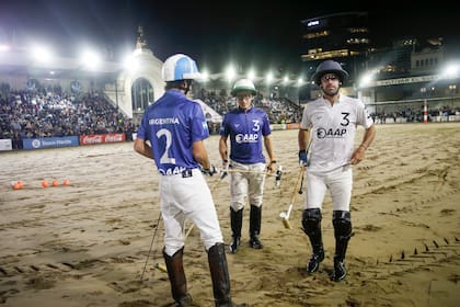 Un jugadorazo por cada uno de los tres equipos favoritos de la próxima Triple Corona: Adolfo "Poroto" Cambiaso, de La Dolfina; Barto Castagnola, de La Natividad, y Facu Pieres, de Ellerstina.