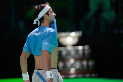 Un lamento de Tomás Etcheverry, que luego festejó contra Jan-Lennard Struff