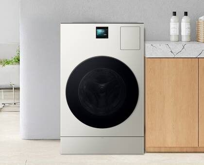 Un lavarropas con IA de Samsung