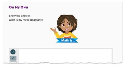 Un libro de texto invita a los estudiantes a compartir su “biografía matemática”