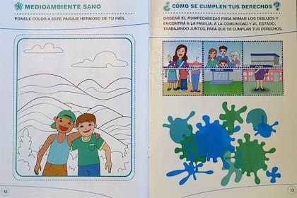 Un libro infantil del ministerio de Desarrollo Social muestra a la presidenta Cristina Kirchner