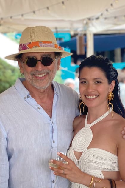 Un lindo retrato de padre e hija.
