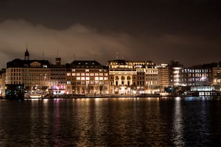 Un lobo muerde a una mujer en una zona comercial de Hamburgo, la segunda ciudad más grande de Alemania
