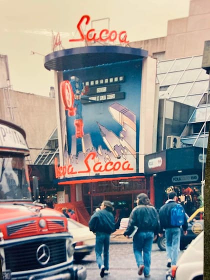 Un local de Sacoa en la ciudad de Buenos Aires