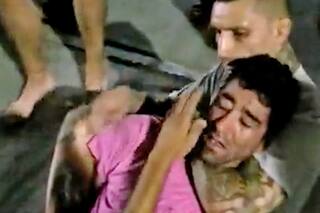 Quiso robar una moto frente a un gimnasio y un luchador de MMA lo atrapó con una toma de jiu-jitsu