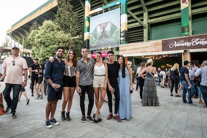 Un lugar de encuentro entre las canchas 1 y 2 de Palermo