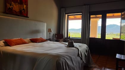 Un lugar ideal para descansar al pie de los cerros.