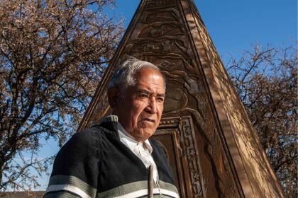 Un maestro ranquel en La Pampa, retratado por Sergio Llamera