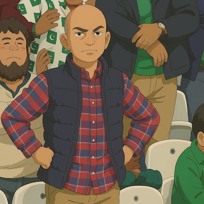 Un meme transformado en viñeta del estudio Ghibli usando ChatGPT