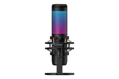 Un micrófono HyperX Quadcast