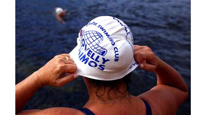 Un miembro del Clovelly Eskimos, se prepara para la competencia