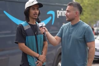 Es salvadoreño, trabaja como repartidor de Amazon y explica cómo ganar más de US$20 por hora