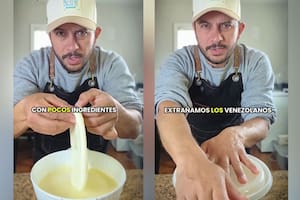 Reveló su secreto para preparar una receta de queso de mano venezolano con ingredientes de supermercado