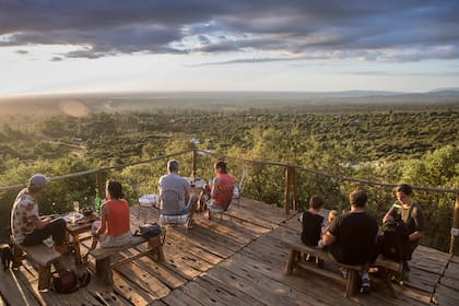 Un mirador para apreciar los paisajes de San Javier