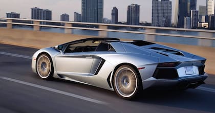 Un modelo de Lamborghini Aventador, el auto de lujo que tiene el australiano. Crédito: Lamborghini