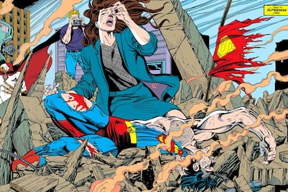 Un momento capital en la historia de Superman: su muerte, en la edición del cómic de 1992