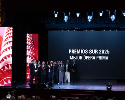 Un momento de la última entrega de los premios Sur, realizada en 2025 en la ciudad de Córdoba