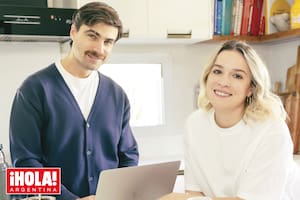 Un momento de relax en medio de un año con agenda completa: mientras ella brilla en School of Rock (teatro Gran Rex), él hace lo propio en Legalmente rubia (teatro Liceo).