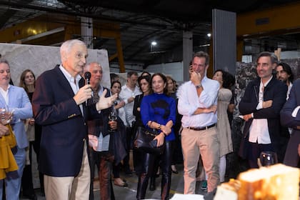 Un momento emotivo fue cuando tomó la palabra Pablo De Stefano, parte de la familia fundadora.