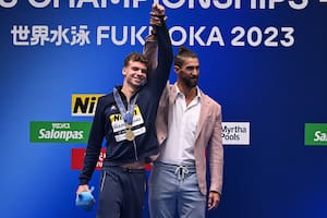 La increíble reacción de Phelps cuando el nuevo astro de la natación rompió su último récord