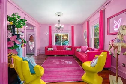 Un monumento rosa intenso al hedonismo y el deseo (Foto: gentileza The New York Times)