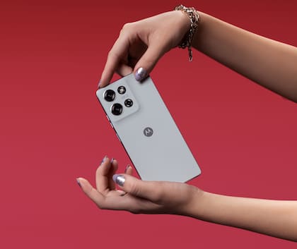 Un Moto G75 5G de Motorola