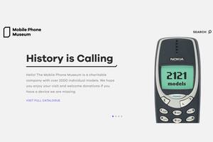 Este es el mayor museo online de teléfonos con más de 2000 modelos de 200 marcas