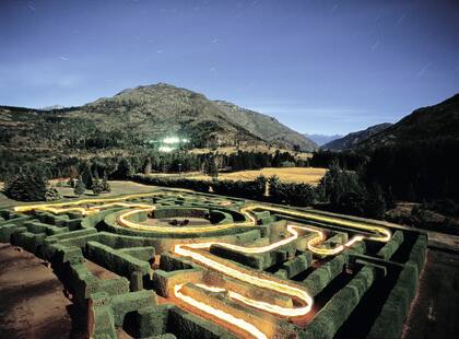 Un mundo dentro de otro mundo, en esta toma del Laberinto Patagonia