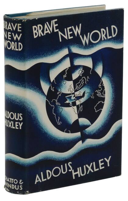 Un mundo feliz, la novela distópica más conocida del británico Aldous Huxley