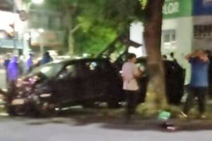 Un nene y su padre murieron al ser chocados por un auto que corría picadas en Rosario