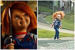 Tiene 5 años y se disfraza de Chucky para aterrar a sus vecinos