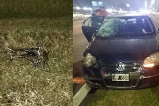 Murió un niño que andaba en bicicleta por la colectora de la Panamericana: bajó a la vía principal y fue atropellado