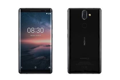 Un Nokia 8 Sirocco, el tope de línea de la compañía