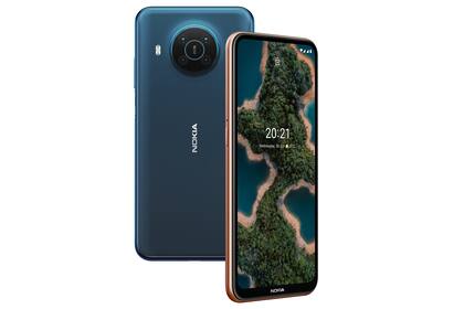 Un Nokia X20, con pantalla de 6,67 pulgadas y lentes Carl Zeiss