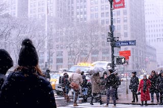 Regresa la nieve a Nueva York: cuántas pulgadas se esperan para los próximos días durante el frente frío ártico