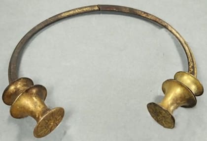 Un nuevo hallazgo histórico: un trabajador de España encontró dos collares de la Edad de Hierro (Foto: Museo Arqueológico de Asturias)